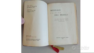 MESSALE DEI FEDELI DEL 1965