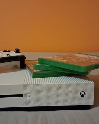 xbox one s + 3 giochi + controller