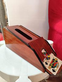 Sabot  in legno carte poker Texas Holdem