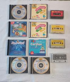 CD e Cassette con Canzoncine per Bambini