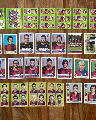 Lotto 132 figurine calciatori panini Bologna Varie