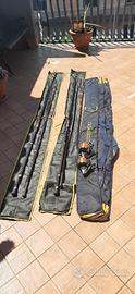 2 Canne veret syria  canna 1 canna daiwa pesca all