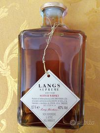 Scotch whisky Lang supreme