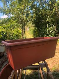 Vaso per fiori 100x44x40cm