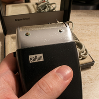 Rasoio Braun Sixtant SM 31 - Design Dieter Rams