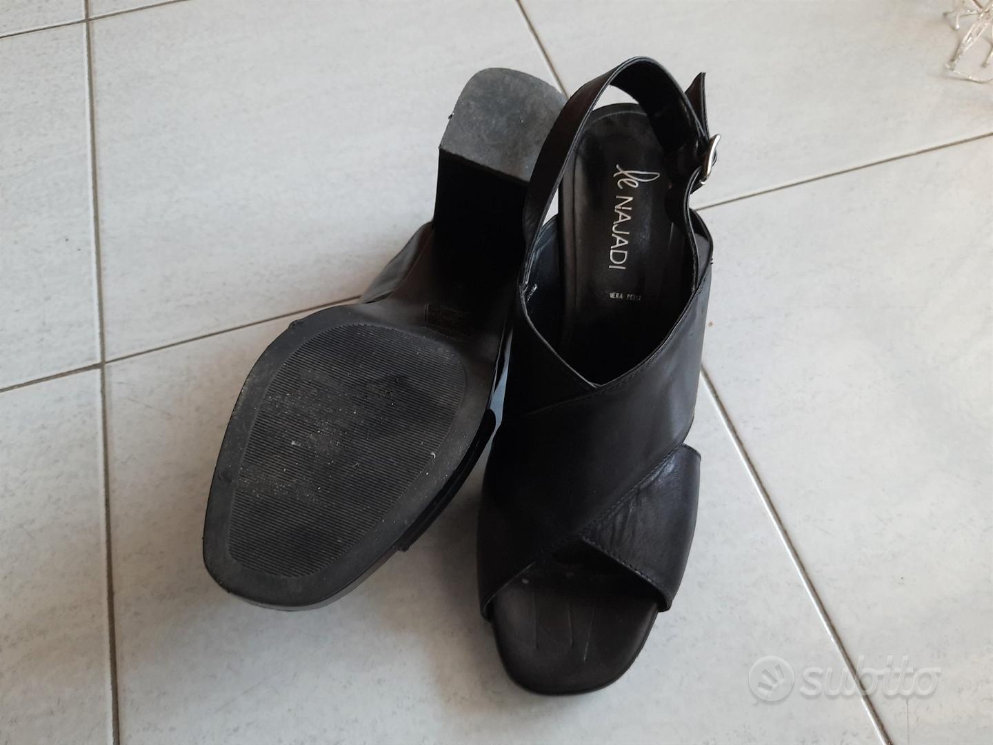 Scarpe sandali donna 40 Le Najadi Abbigliamento e