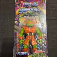 Michelangelo Turtles of Grayskull MOTU Mattel New