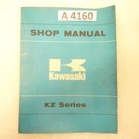 Kawasaki serie KZ SHOP MANUAL in inglese ORIGINALE