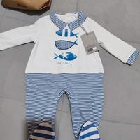 Tutina neonato Original Marines taglia 1-3 mesi