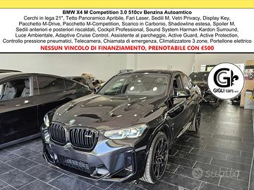 BMW X4 M Competition Tetto Navi C.21 Laser Camera 