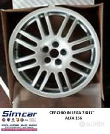 RUOTA IN LEGA 7JX17" ALFA 156