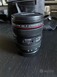 Obiettivo Canon EF 24-70 mm f/4L is use Srl