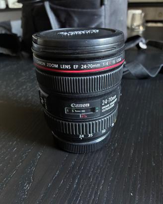 Obiettivo Canon EF 24-70 mm f/4L is use Srl