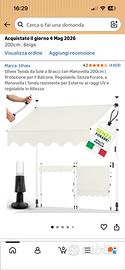 Tenda da sole per esterno tillvex