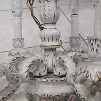 Lampadario in ceramica CAPODIMONTE