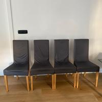 Set di 4 Sedie Ikea Bergmund