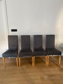Set di 4 Sedie Ikea Bergmund