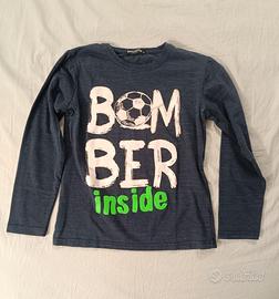 Maglia a tema calcio – maniche lunghe – bambino (8