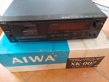 AIWA Excelia XK 007 Piastra stereo cassette 3 Head