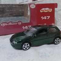 Majorette 1l43 alfa romeo 147 promozionale