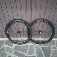 ruote complete mtb 26 mavic + gomme 