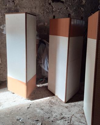 Set di tre espositori 