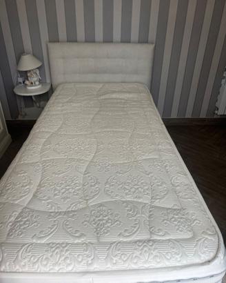 Letto singolo Samoa letto estraibile e materassi