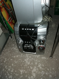 Impianto mini hifi aiwa