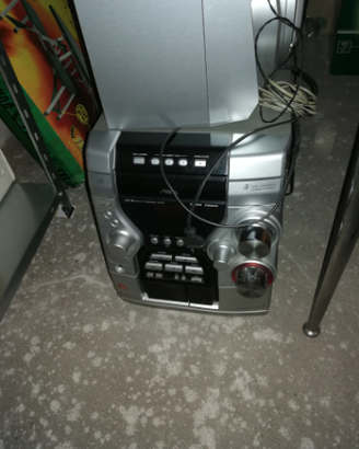 Impianto mini hifi aiwa