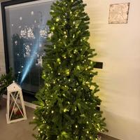 Albero di Natale slim 210 cm
