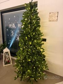 Albero di Natale slim 210 cm