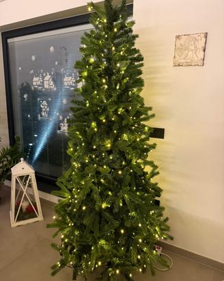 Albero di Natale slim 210 cm