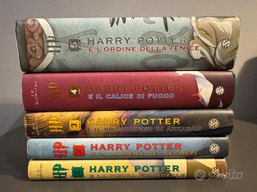Harry Potter saga 1 - 5 ottimi