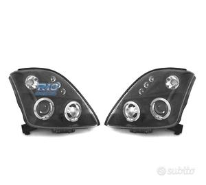 FARI PER SUZUKI SWIFT 05-10 ANGEL EYES FONDO NERO