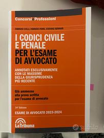 Codice per l’esame di avvocato La Tribuna