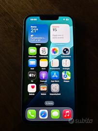 iPhone 13 blu 128 gb batteria 100% 🔋