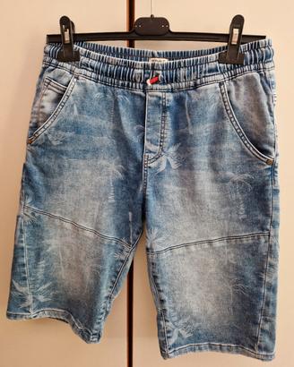 bermuda jeans ragazzo 