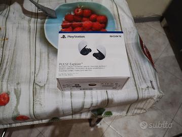 auricolari Sony Pulse explore bianchi per PlayStat