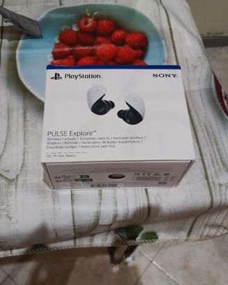 auricolari Sony Pulse explore bianchi per PlayStat