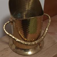 Portaombrello in ottone antico