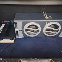 subwoofer + amplificatore 1000w 
