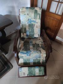 POLTRONA ELETTRICA IN LEGNO