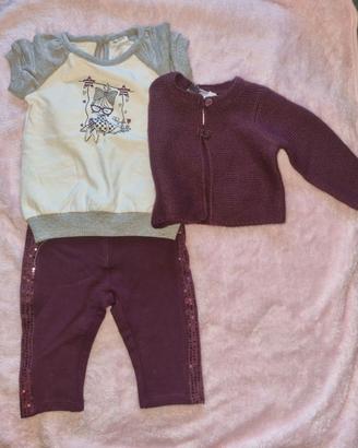 Completino neonata 3/6 mesi NUOVO
