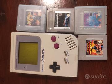 game boy prima serie +  4 giochi