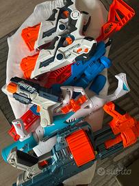 Lotto 5 pistole e fucili NERF originali