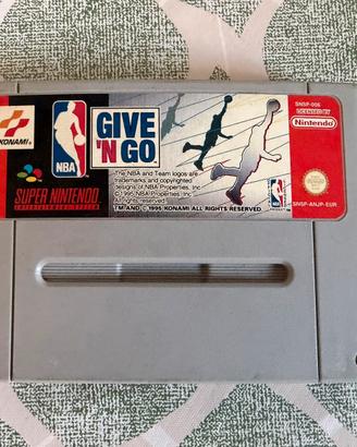 Super Nintendo - NBA Give ‘N Go - Pal Version