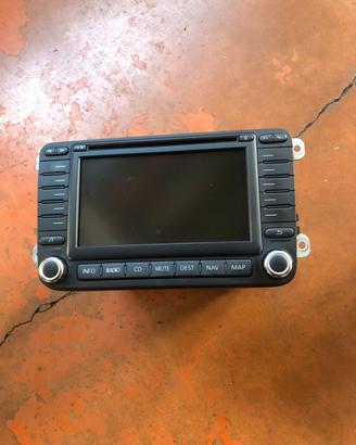 Radio navigatore per vw golf 5 passat b6 2009