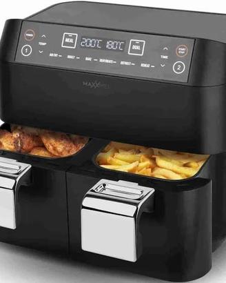 Friggitrice ad aria Maxxmee DE21 doppio cestello d