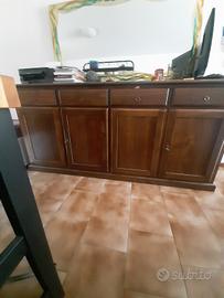 credenza in legno massello