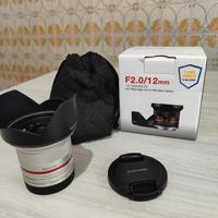 SAMYANG 12mm f/2.0 NCS CS x SONY E